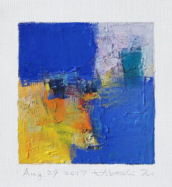 hiroshi matsumoto 9x9 paintings