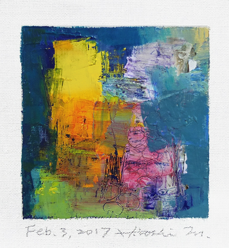 hiroshi matsumoto 9x9 paintings