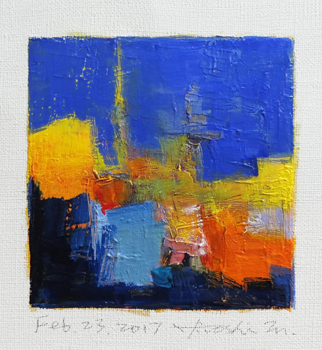hiroshi matsumoto 9x9 paintings