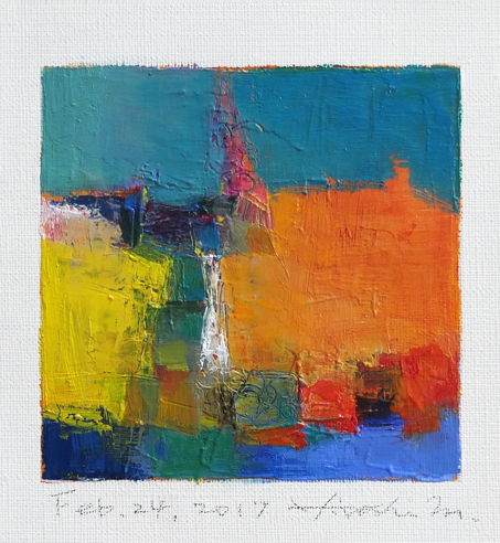 hiroshi matsumoto 9x9 paintings