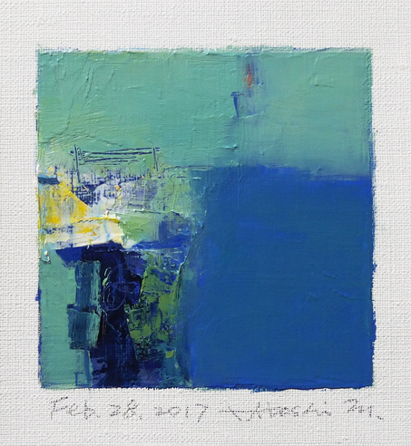 hiroshi matsumoto 9x9 paintings