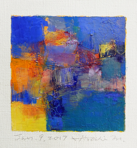hiroshi matsumoto 9x9 paintings