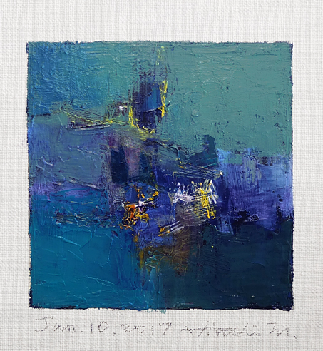 hiroshi matsumoto 9x9 paintings