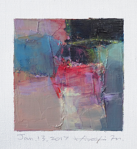 hiroshi matsumoto 9x9 paintings