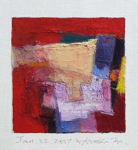 hiroshi matsumoto 9x9 paintings