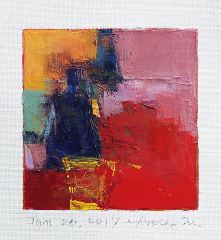 hiroshi matsumoto 9x9 paintings