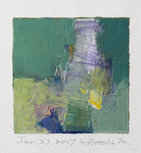 hiroshi matsumoto 9x9 paintings