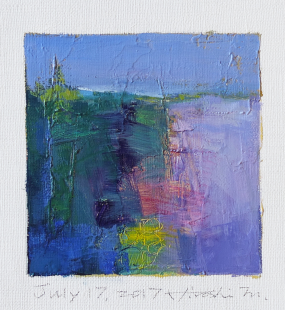 hiroshi matsumoto 9x9 paintings