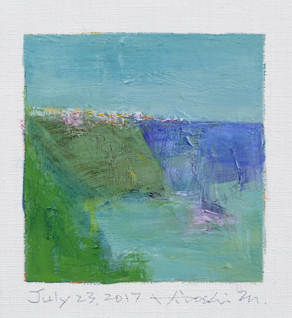 hiroshi matsumoto 9x9 paintings