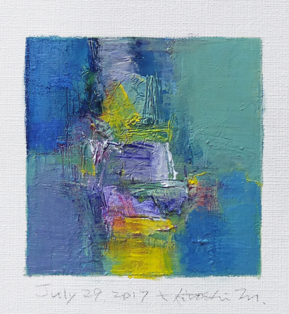 hiroshi matsumoto 9x9 paintings