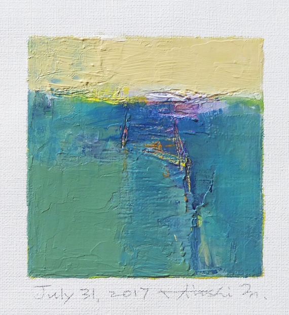 hiroshi matsumoto 9x9 paintings