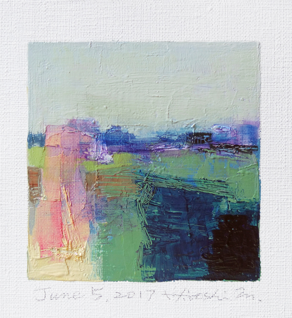 hiroshi matsumoto 9x9 paintings