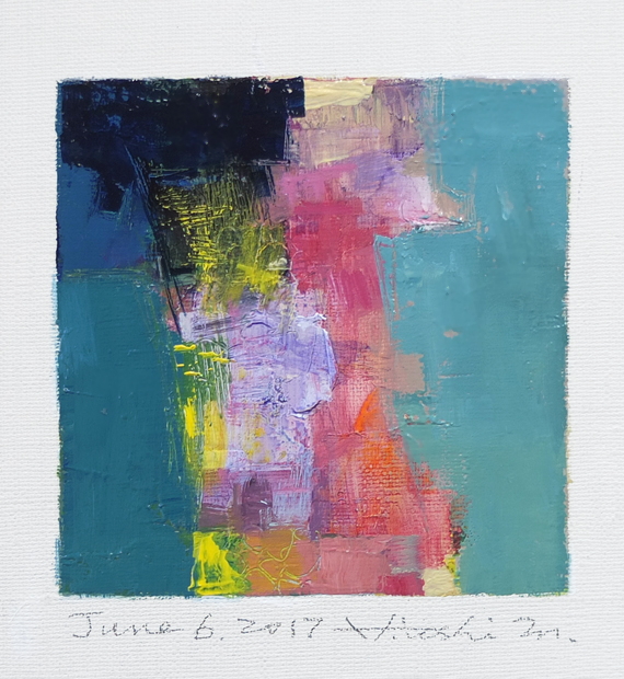 hiroshi matsumoto 9x9 paintings