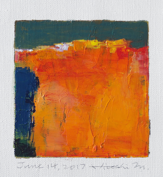 hiroshi matsumoto 9x9 paintings