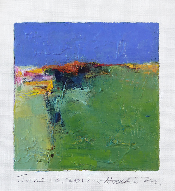 hiroshi matsumoto 9x9 paintings