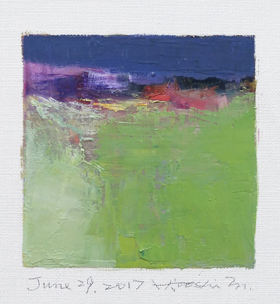 hiroshi matsumoto 9x9 paintings