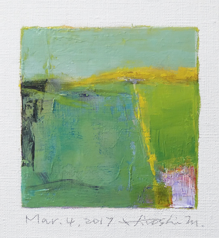 hiroshi matsumoto 9x9 paintings