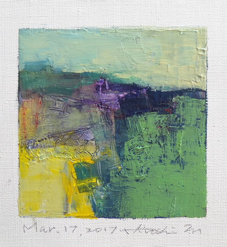 hiroshi matsumoto 9x9 paintings