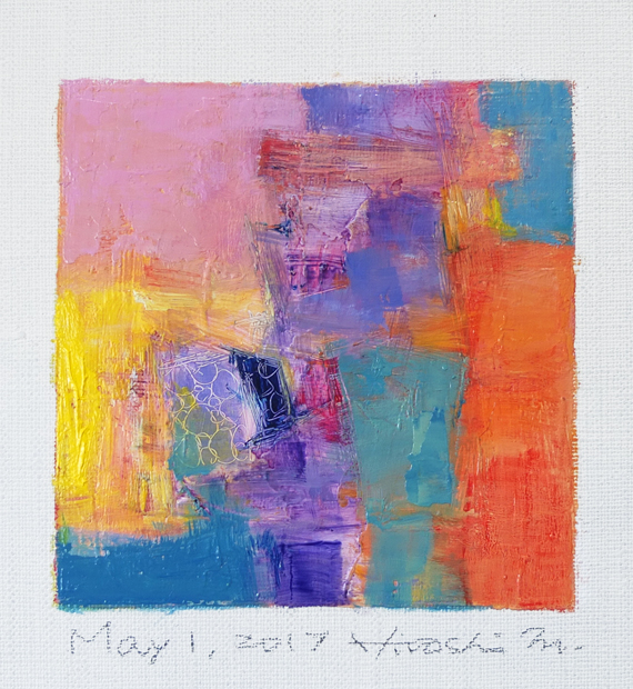 hiroshi matsumoto 9x9 paintings