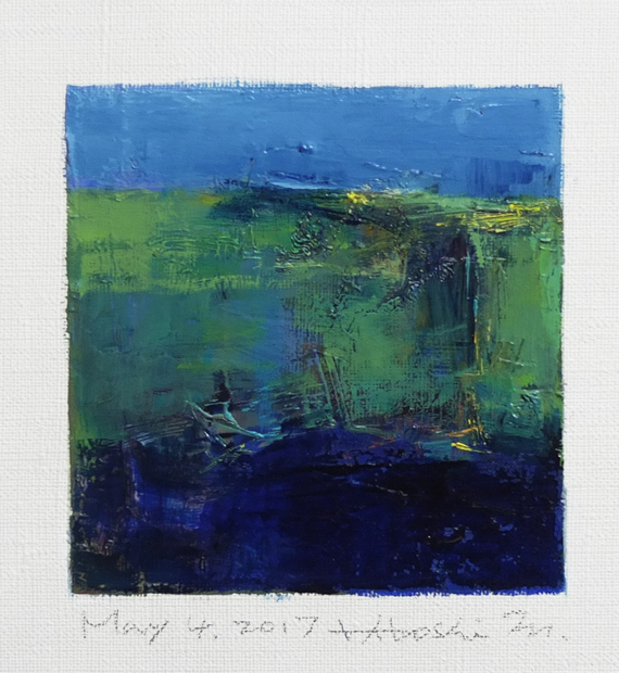 hiroshi matsumoto 9x9 paintings