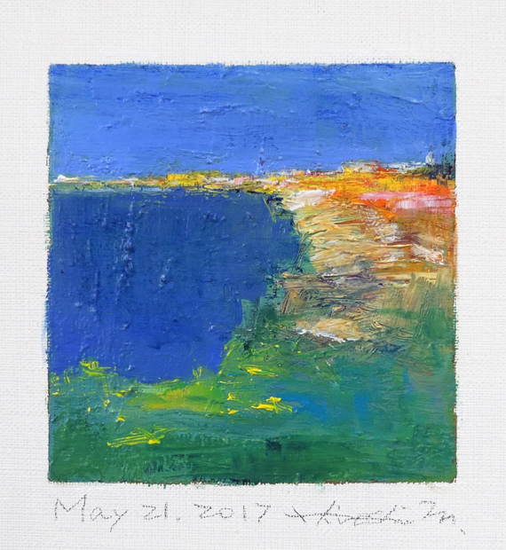 hiroshi matsumoto 9x9 paintings