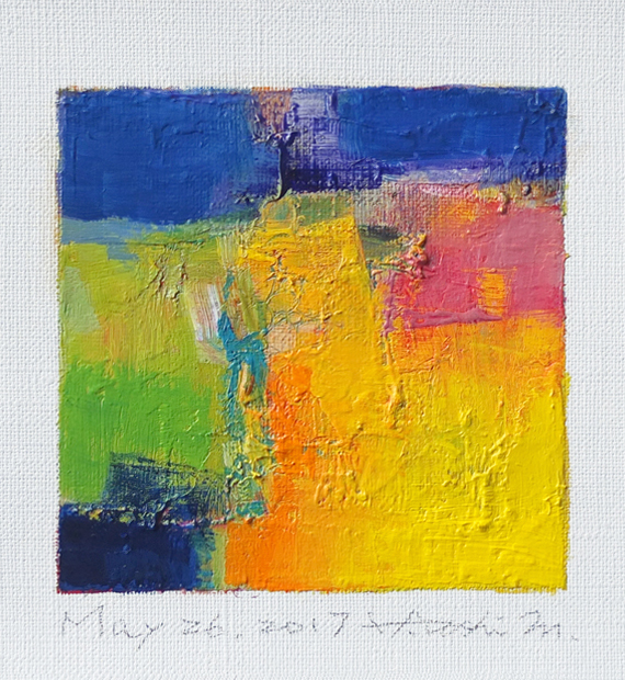 hiroshi matsumoto 9x9 paintings