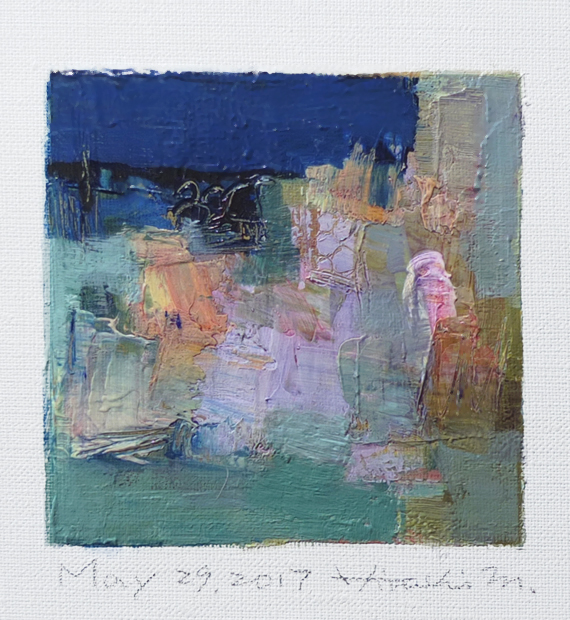 hiroshi matsumoto 9x9 paintings