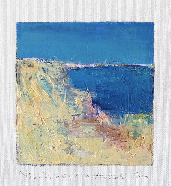 hiroshi matsumoto 9x9 paintings