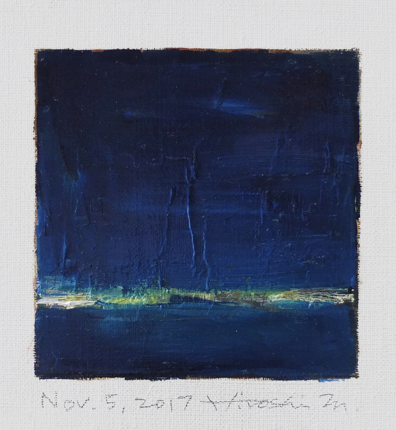 hiroshi matsumoto 9x9 paintings