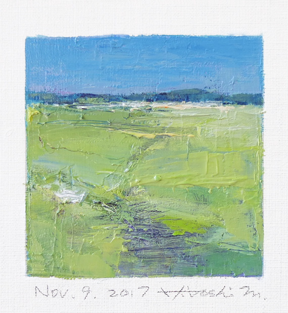 hiroshi matsumoto 9x9 paintings