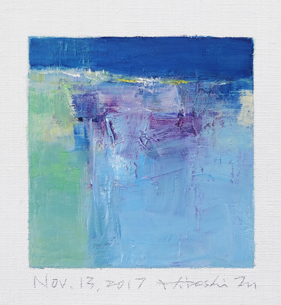 hiroshi matsumoto 9x9 paintings
