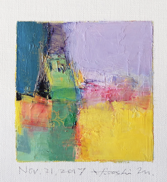 hiroshi matsumoto 9x9 paintings