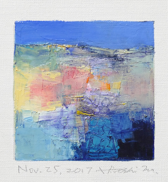 hiroshi matsumoto 9x9 paintings