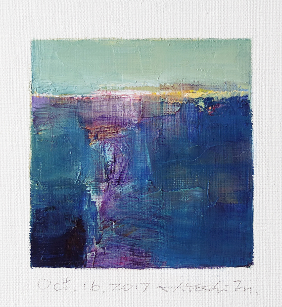 hiroshi matsumoto 9x9 paintings