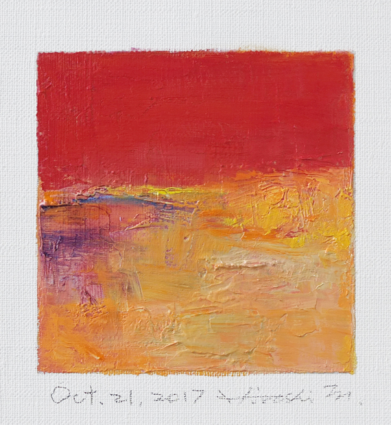 hiroshi matsumoto 9x9 paintings