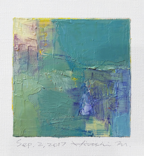 hiroshi matsumoto 9x9 paintings