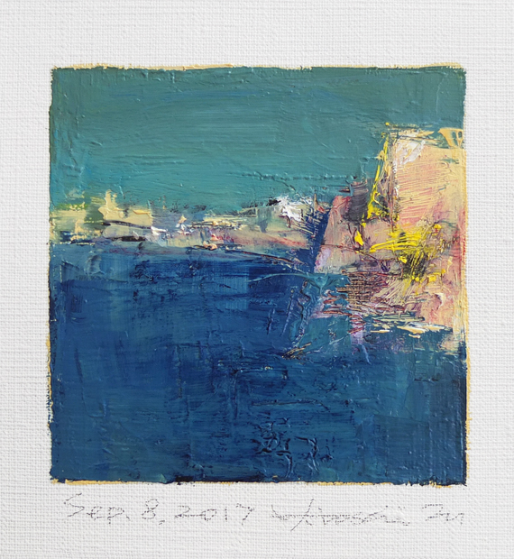 hiroshi matsumoto 9x9 paintings