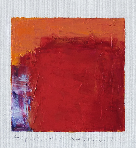 hiroshi matsumoto 9x9 paintings
