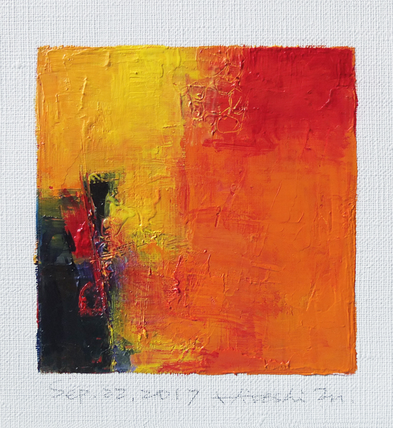 hiroshi matsumoto 9x9 paintings