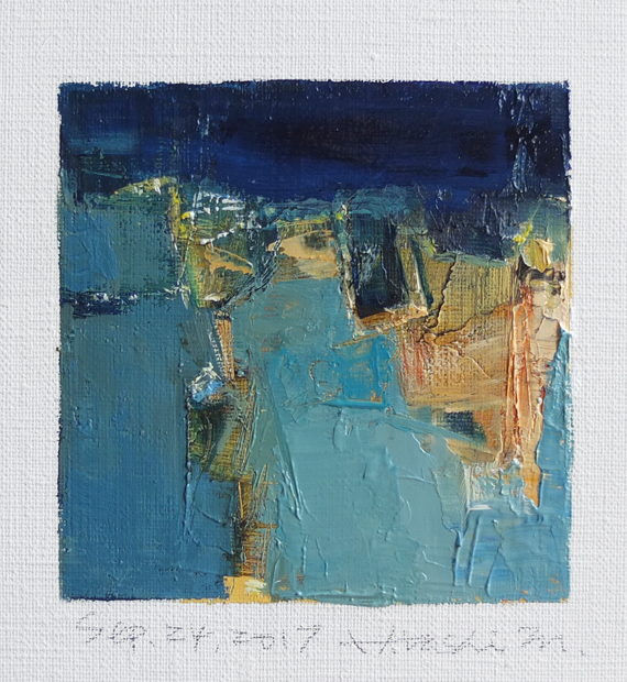 hiroshi matsumoto 9x9 paintings