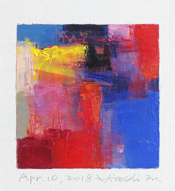 hiroshi matsumoto 9x9 paintings