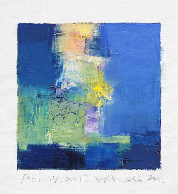 hiroshi matsumoto 9x9 paintings
