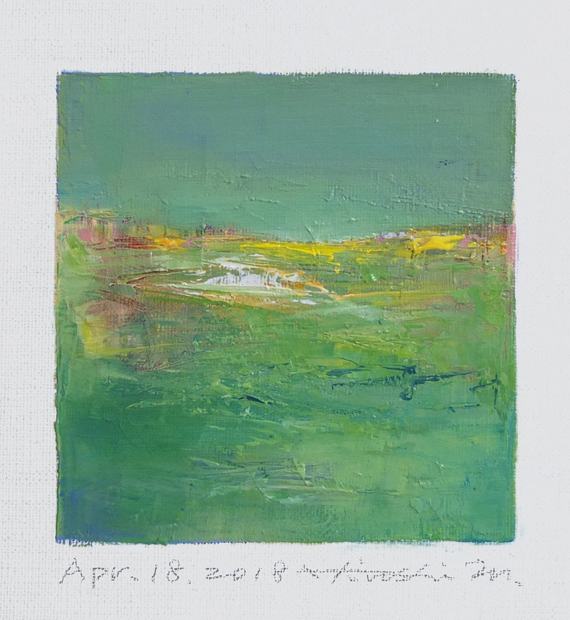 hiroshi matsumoto 9x9 paintings