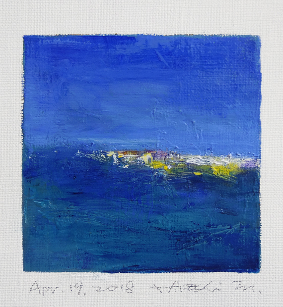 hiroshi matsumoto 9x9 paintings
