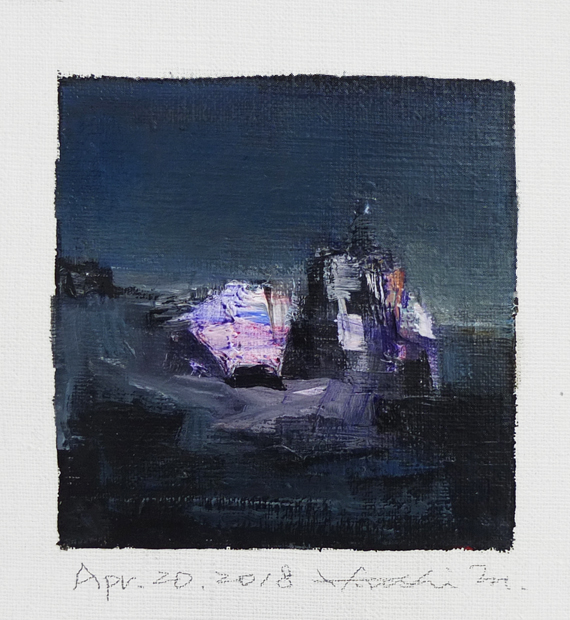 hiroshi matsumoto 9x9 paintings