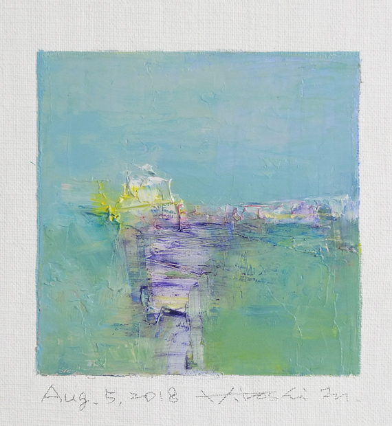 hiroshi matsumoto 9x9 paintings