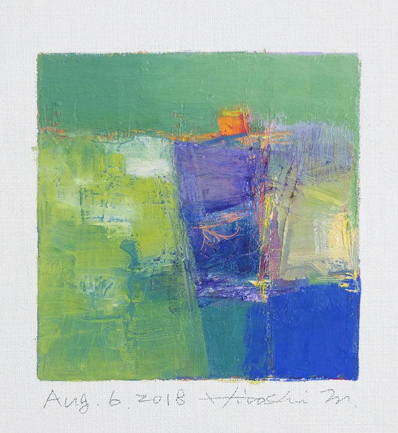 hiroshi matsumoto 9x9 paintings