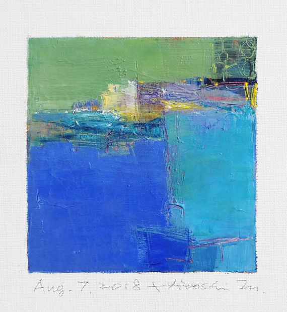 hiroshi matsumoto 9x9 paintings