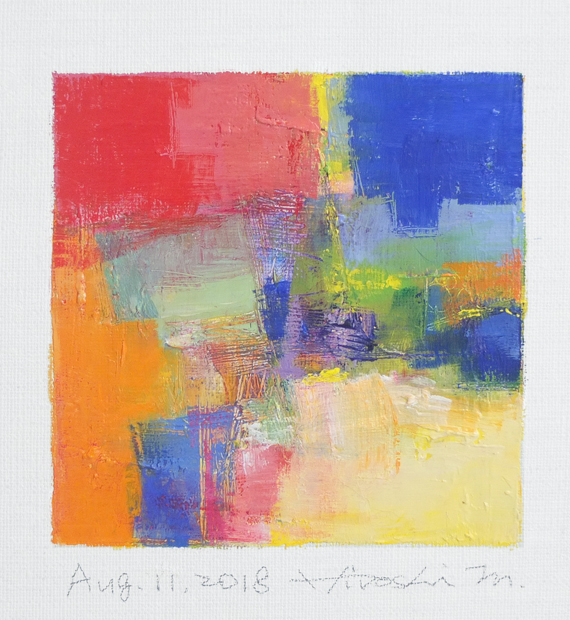 hiroshi matsumoto 9x9 paintings