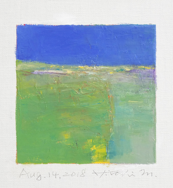 hiroshi matsumoto 9x9 paintings